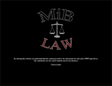 Tablet Screenshot of miblaw.com